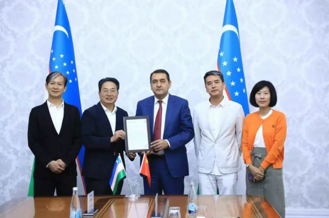 沃尔德集团牵手星科集团，在乌兹别克斯坦费尔干纳州共同成立中亚陆港有限公司